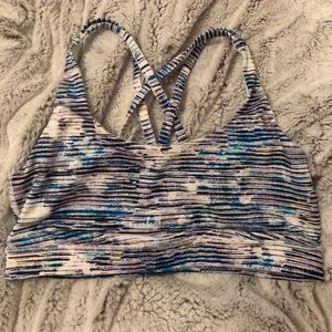 Lululemon blurry belle energy bra